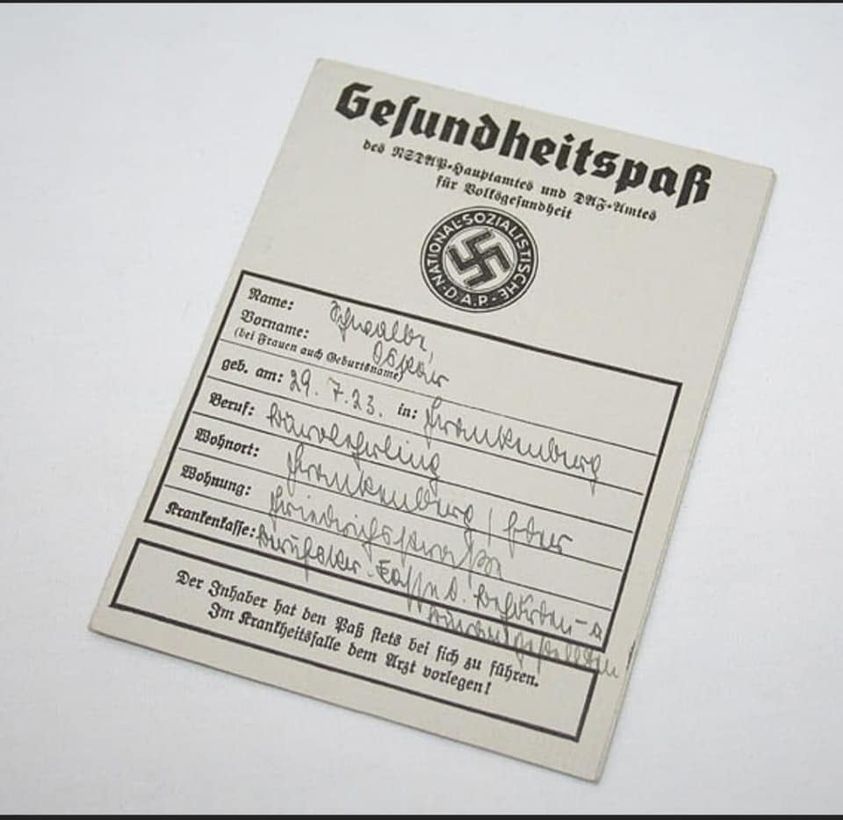Nazi health passport.jpeg